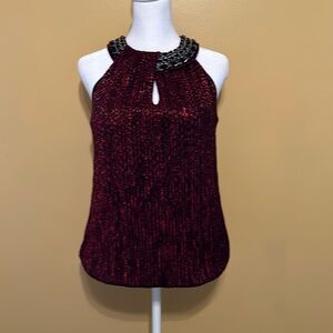 Alfani Peplum Dressy Top Size Small